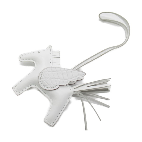 エルメス(HERMES)ロデオペガサスタッチPM ホワイト｜2107600969329