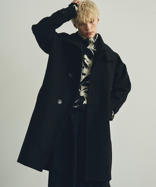 Shoowtime（ショウタイム） チェスターコート コート メルトン