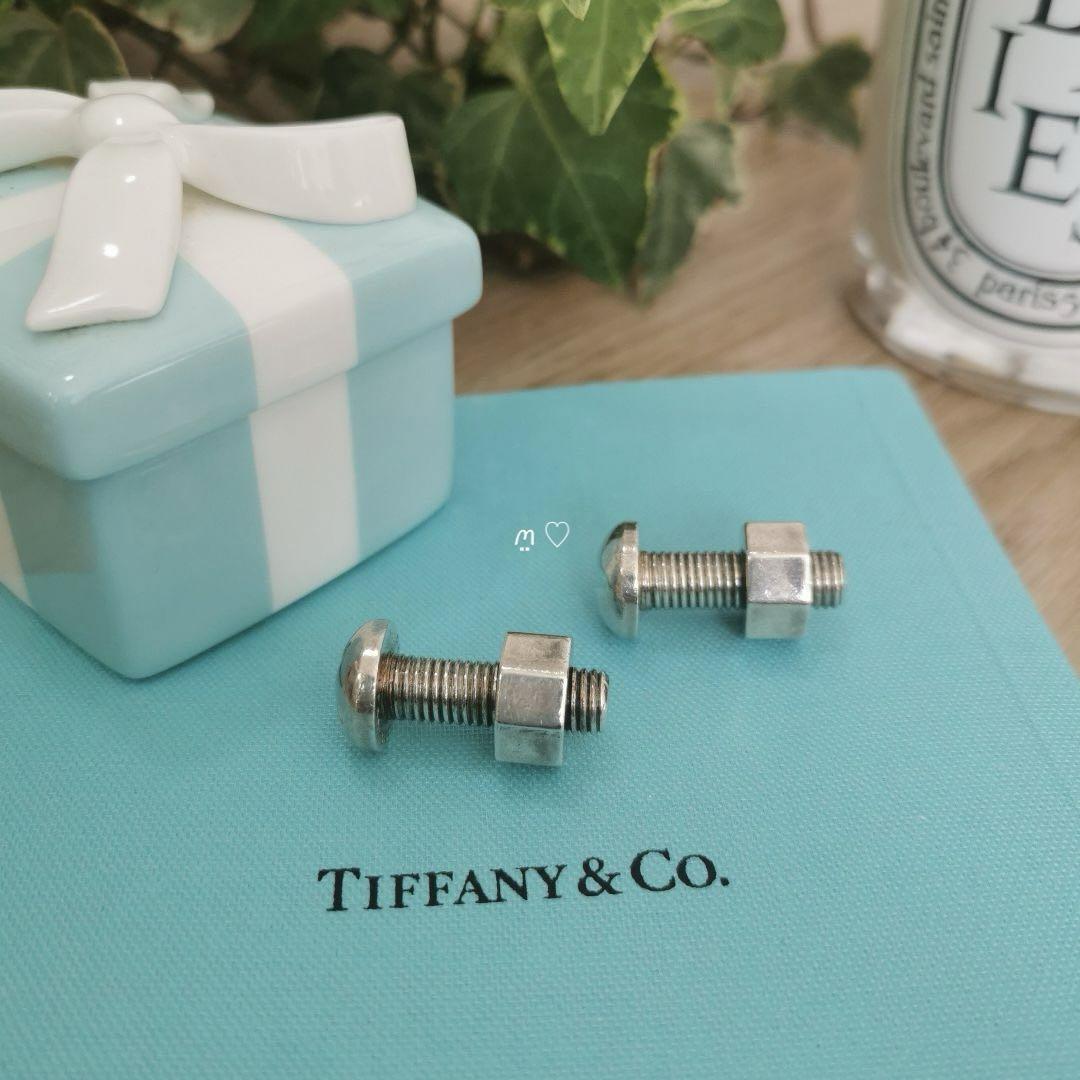 ティファニー ボルトモチーフカフス ねじ カフリンクス スーツ メンズ
