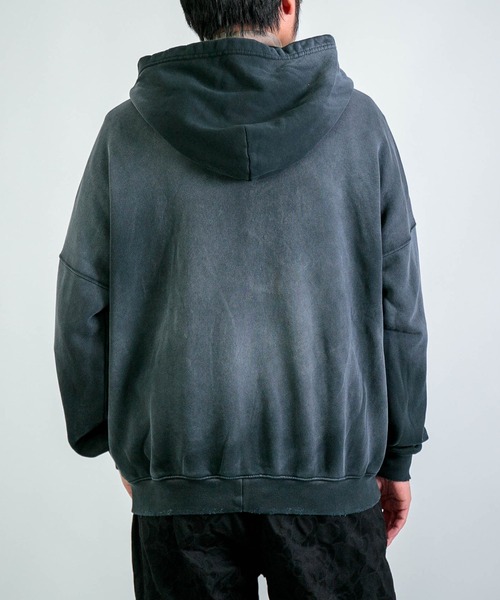 MOOJI MOOJI] OVERSIZE Z/UP HOODIE / オーバーサイズ ジップ