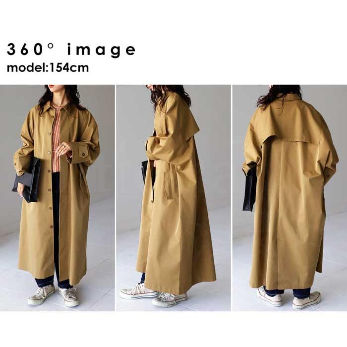 antiqua（アンティカ） ドルマンコート コート レディース アウター