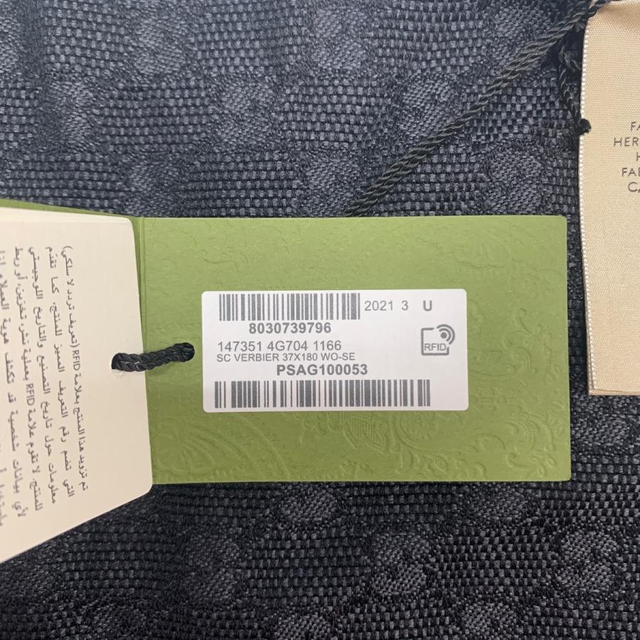 GUCCI（グッチ） マフラー シェリーライン ウール シルク 147351 GG