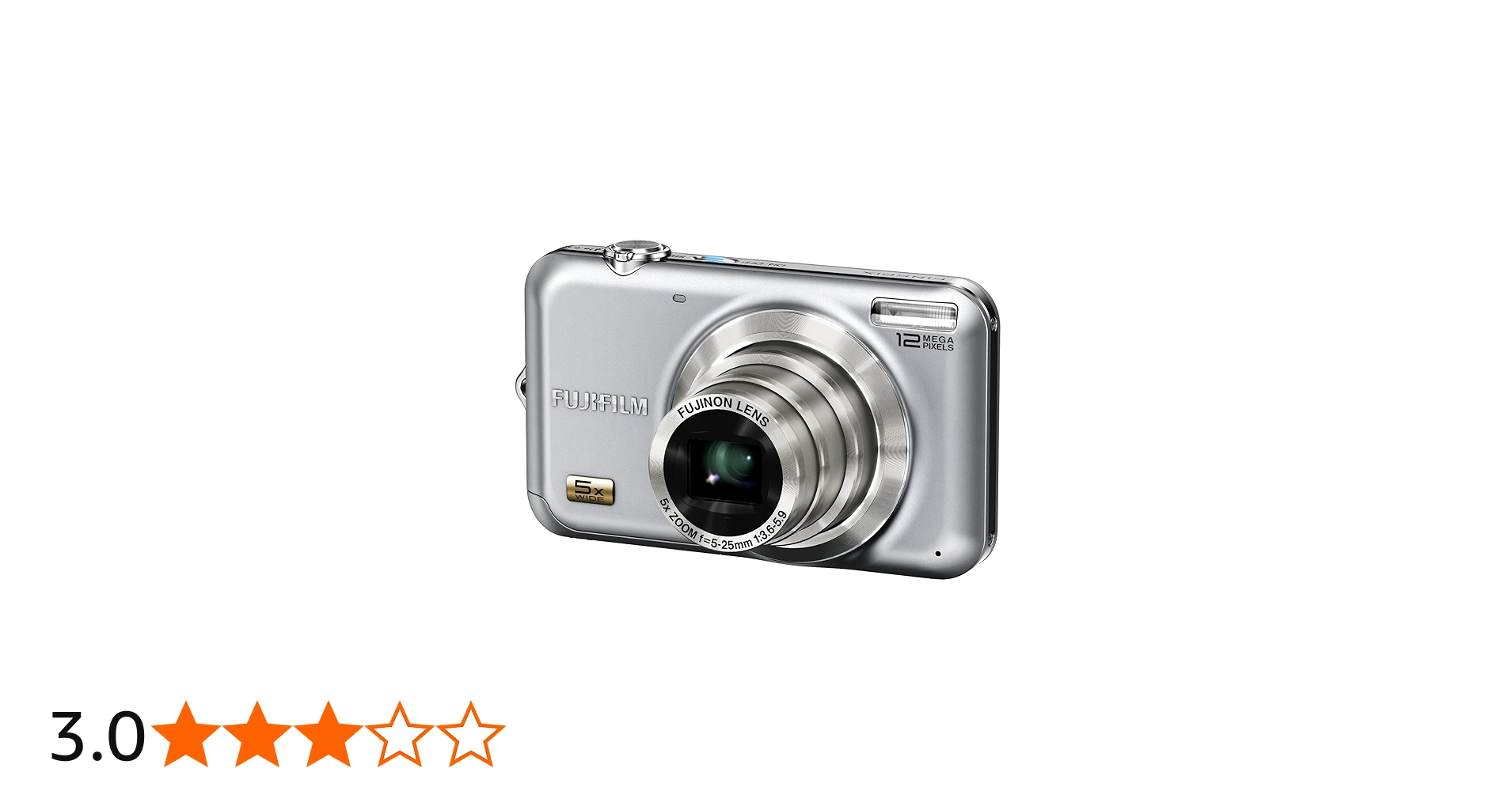 Amazon.co.jp: FUJIFILM FinePix JX200 Digital Camera Silver FX