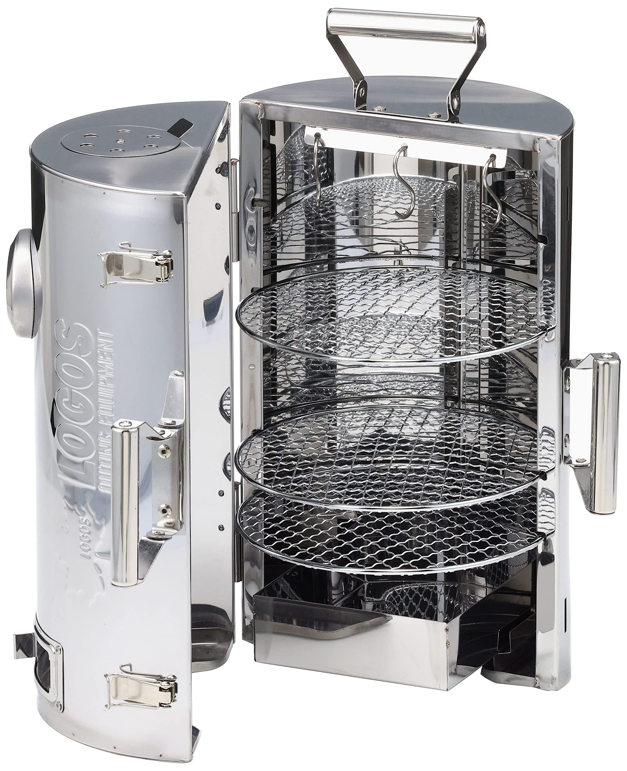 Amazon.com : LOGOS Smoker, Forest Smoke Tower, Smoker, Cylindrical