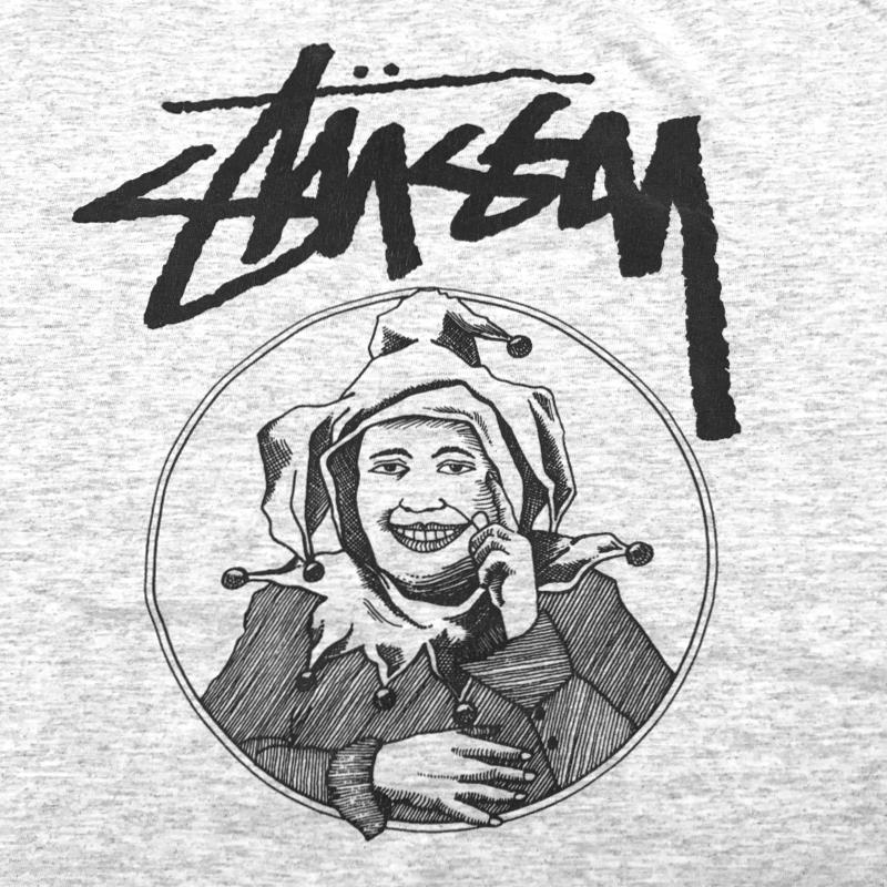 Used】 OLD STUSSY FRONT JOKER - VINTAGE TOPS-| South Cedar DRIVE INN
