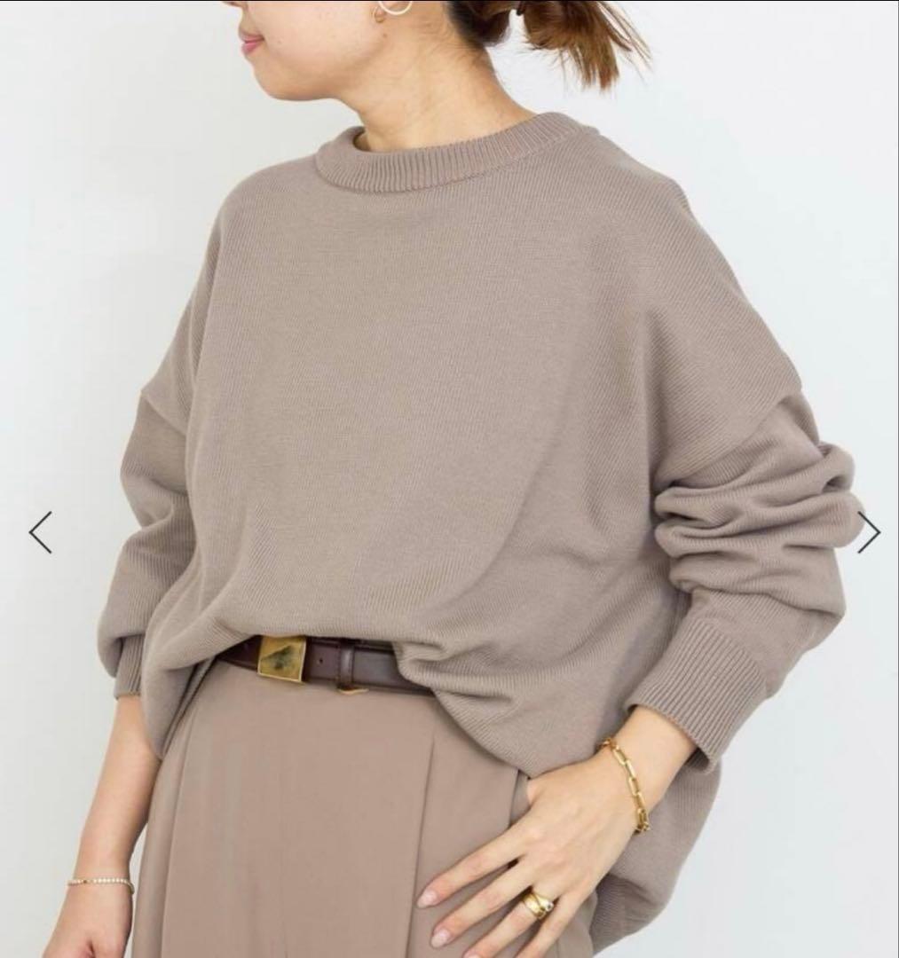 ドゥーズィエムクラス　ベーシックニット　EVERYDAY I LIKE EVERYDAY I LIKE. ウール ベーシック ニット | ブランド古着の買取