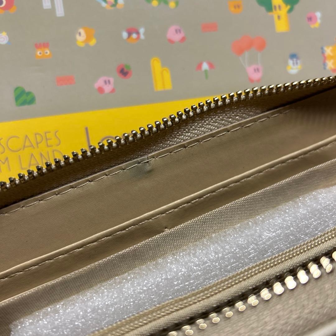 星のカービィ LANDSCAPES ロングウォレット ベージュ - メルカリ