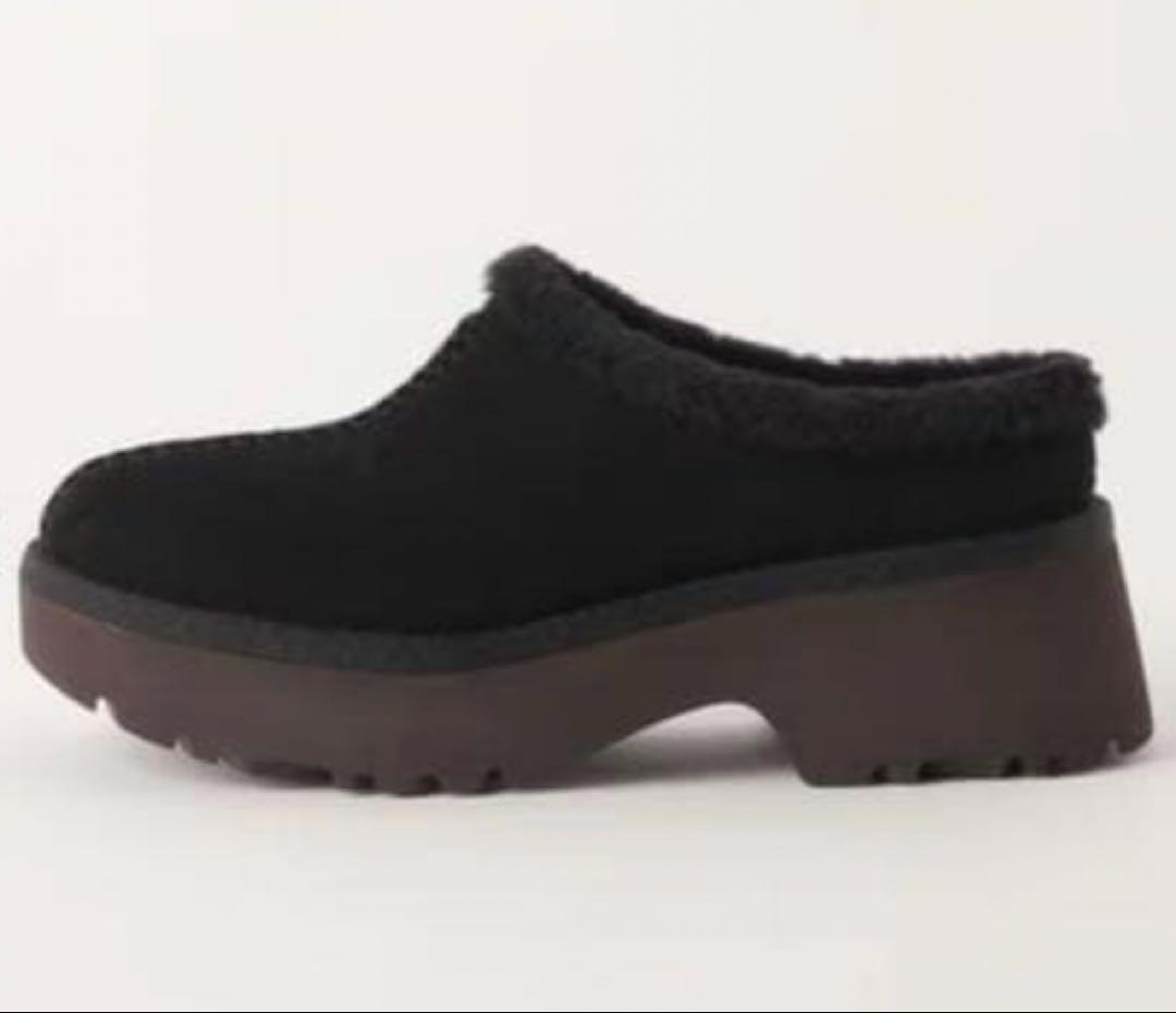 UGG　コージークロッグスリッポン ブラック　23 UGG（アグ） スリッポン W NEW HEIGHTS COZY CLOG ニュー ハイツ