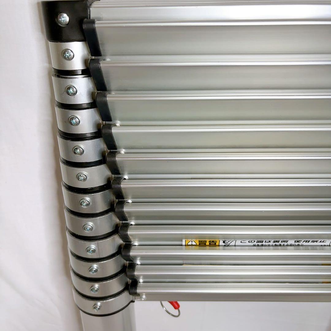 ハセガワ伸縮ハシゴ ピックアップラダーHP-38 箱、取り扱い説明書付き