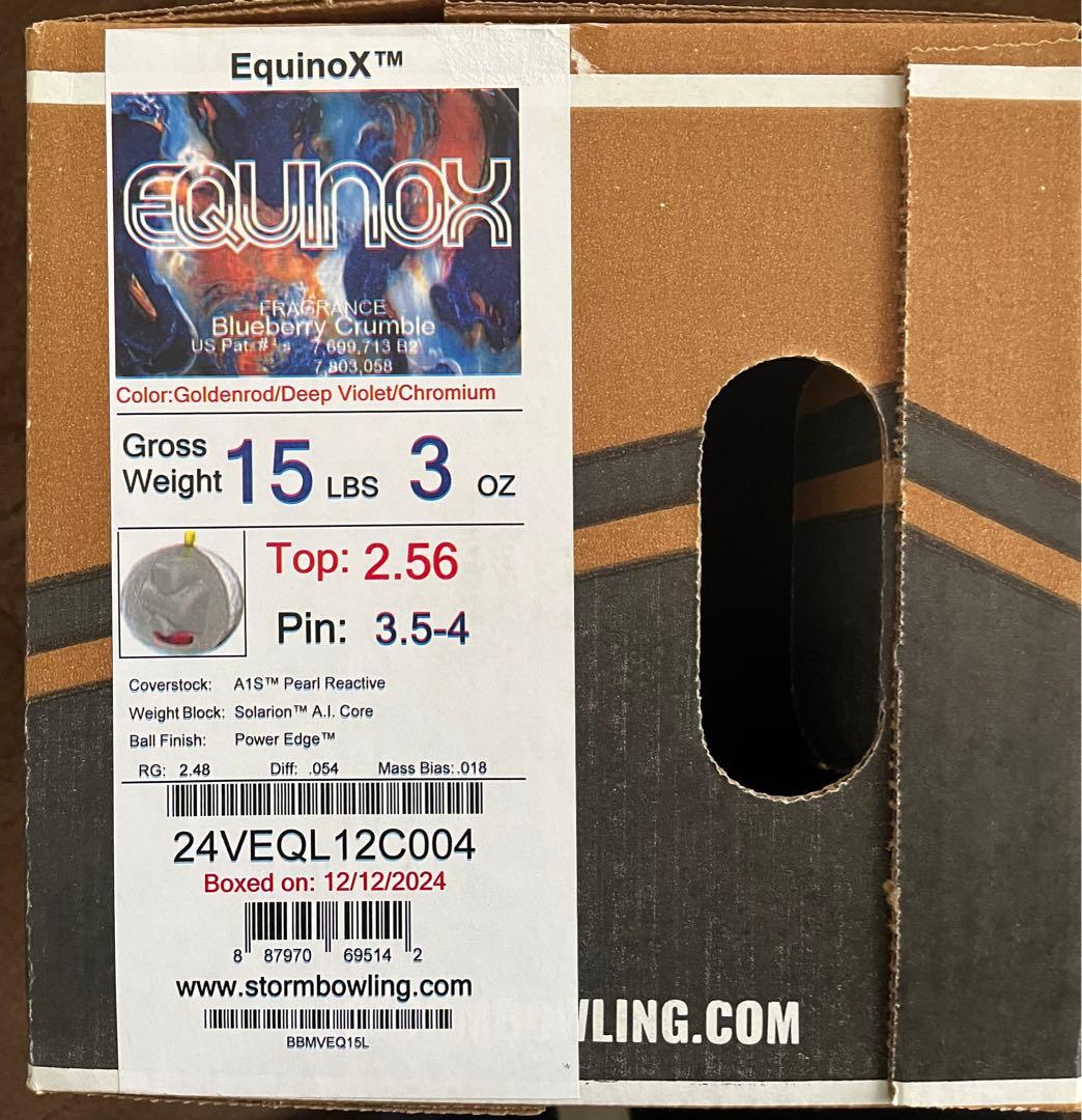 ストーム イクイノックス 15ポンド - メルカリ