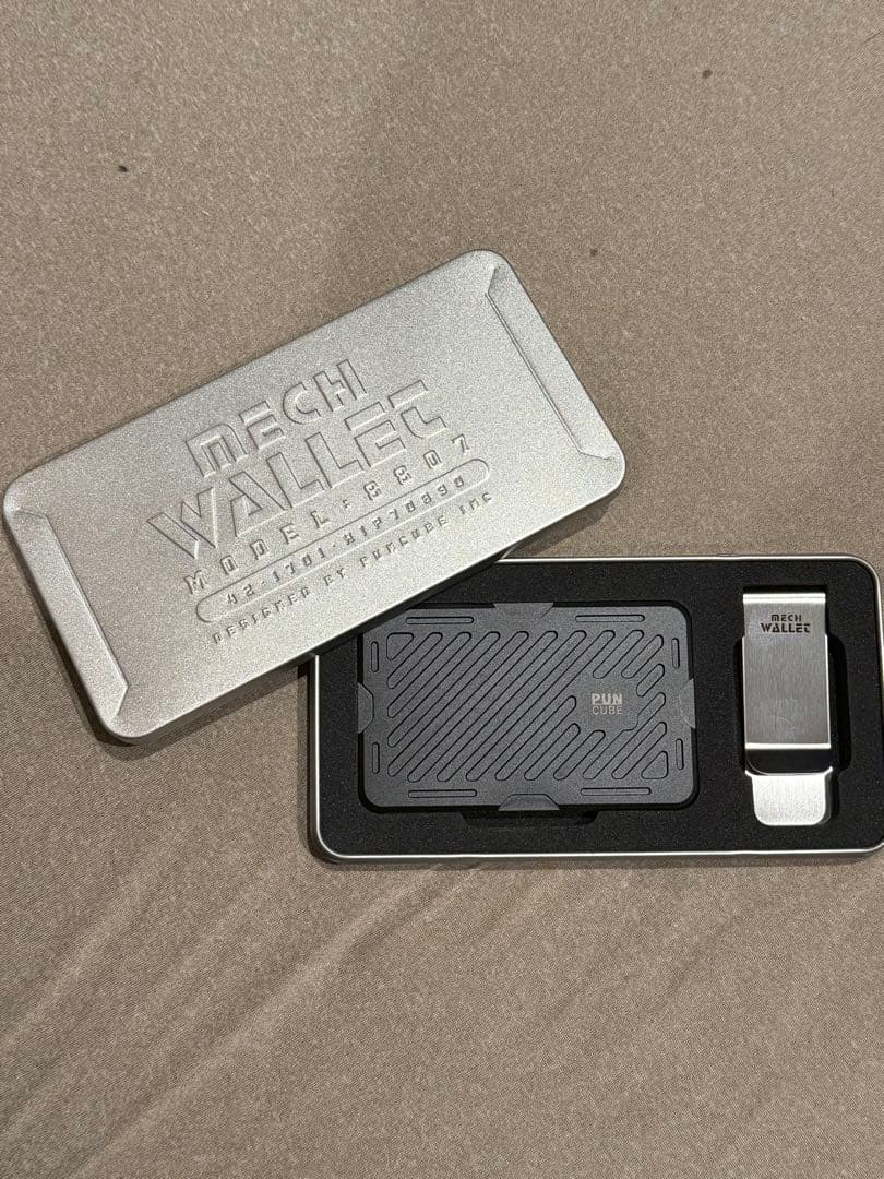MECH WALLETS Model 8807 アルミニウム製 クセになる